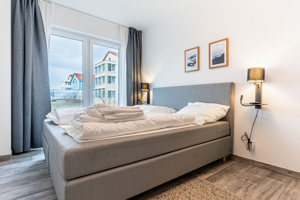 Schlafzimmer Kühlungsborn Ferienwohnung Strand Urlaub